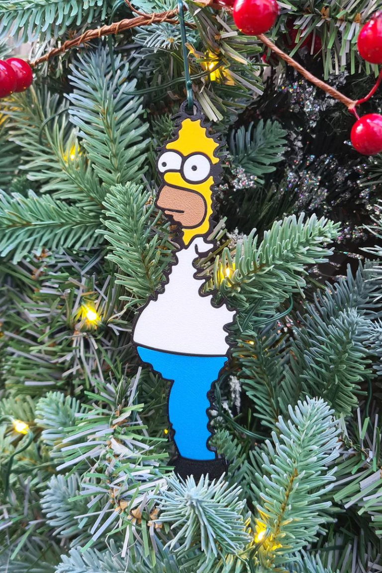Adorno Colgante de Arbol de Navidad Homer
