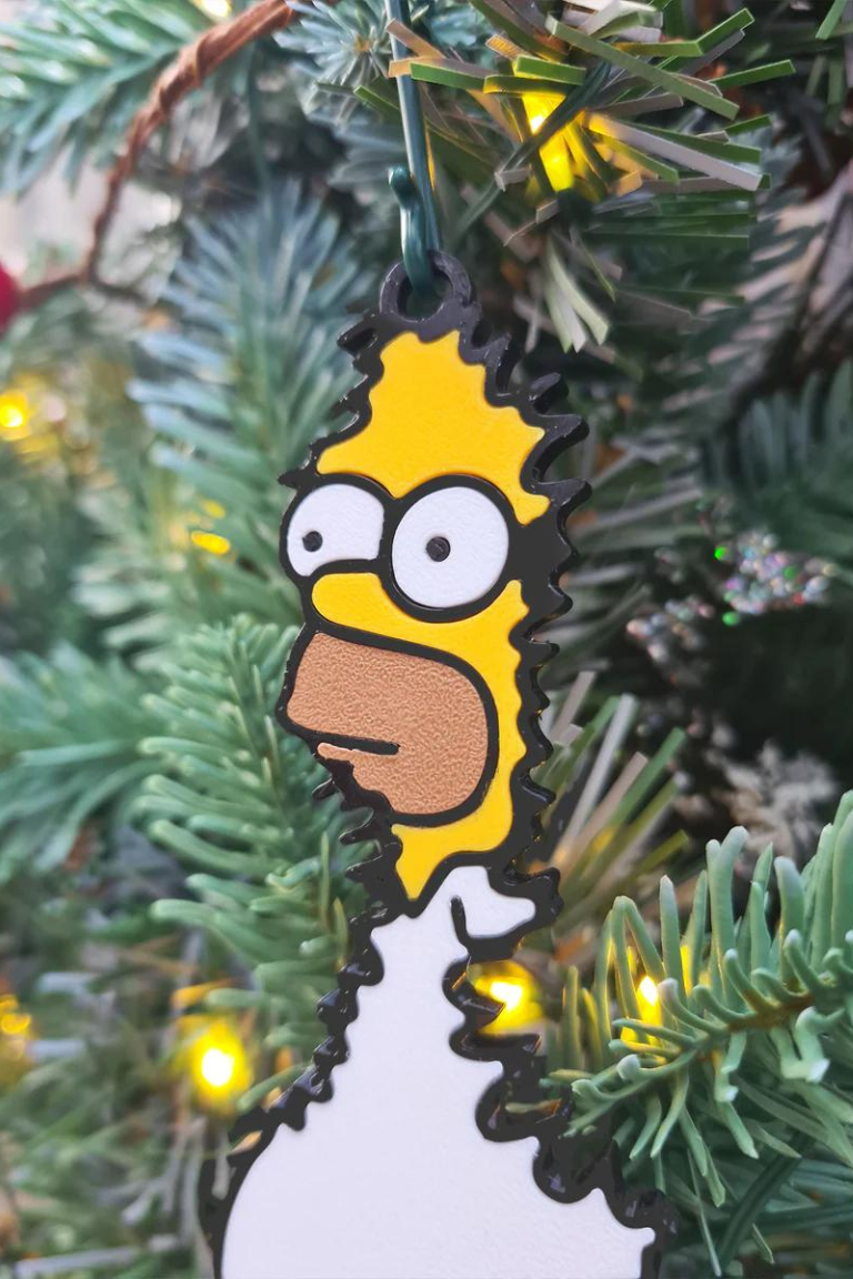 Adorno Colgante de Arbol de Navidad Homer